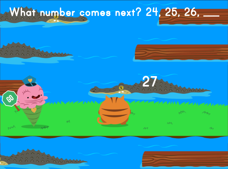 Jumpy: Counting by Ones From 1 to 100
