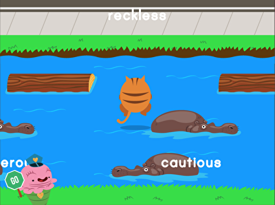 Jumpy: Find the Antonyms large image