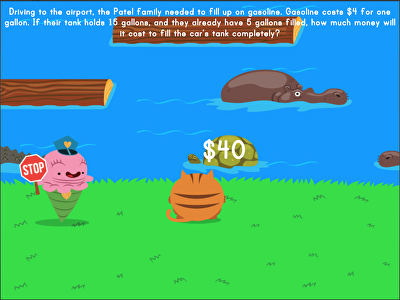 Jumpy: Mixed Practice Word Problems (Game 2) large image