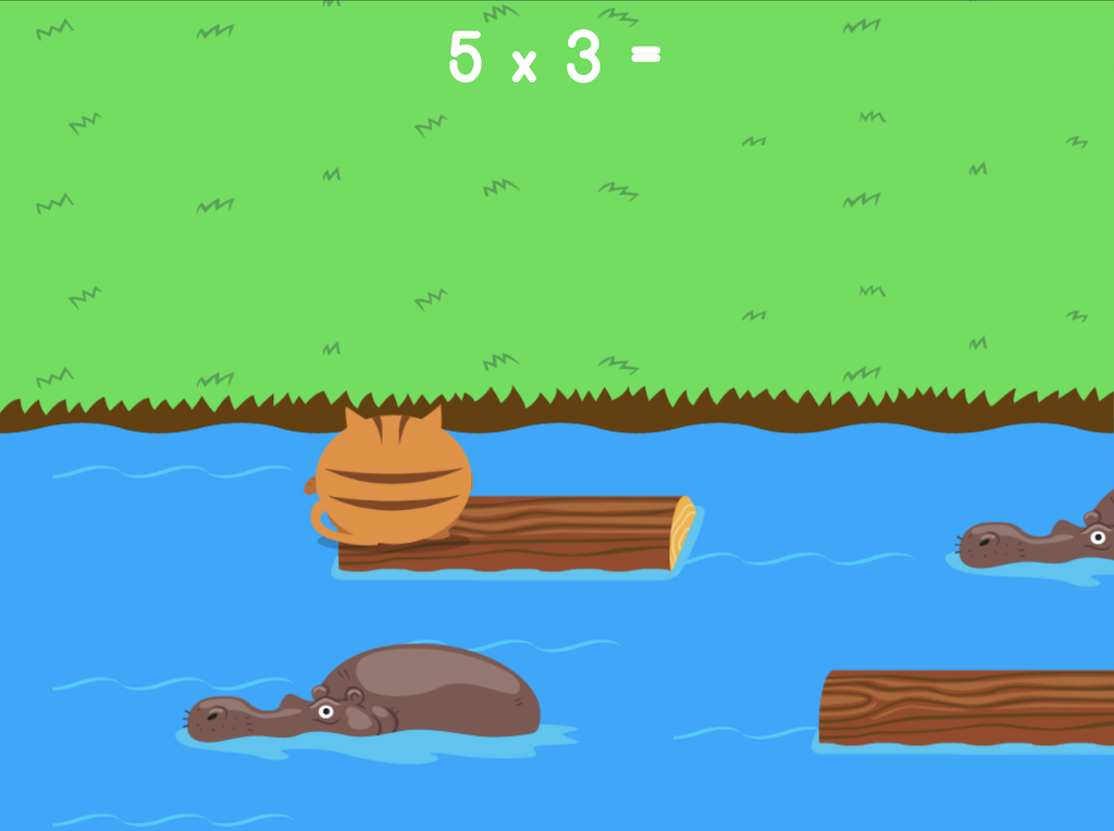 Jumpy: Multiplication Facts