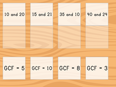 Match: Greatest Common Factor large image