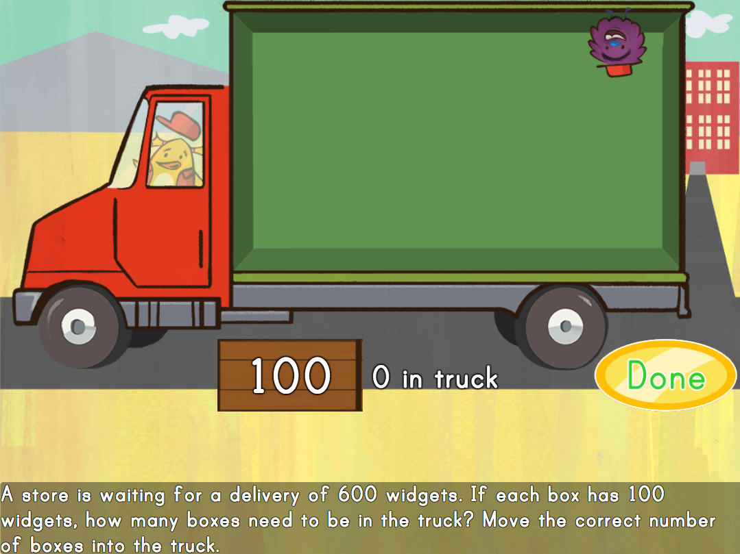 Multiplying by 100s: Moving Truck Multiplication