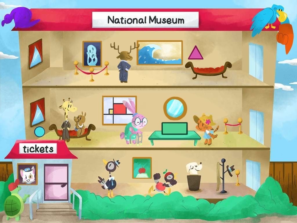Museum Spot the Shapes