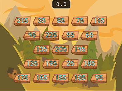 Number Chop: Skip Counting by 10 (Game 2) large image