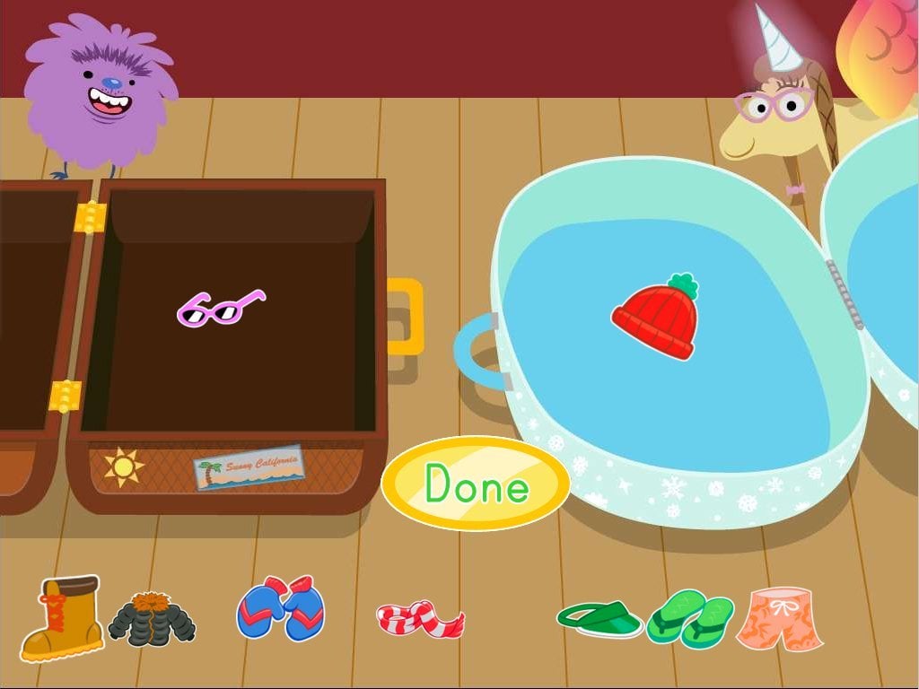 Seasons Suitcase Sort