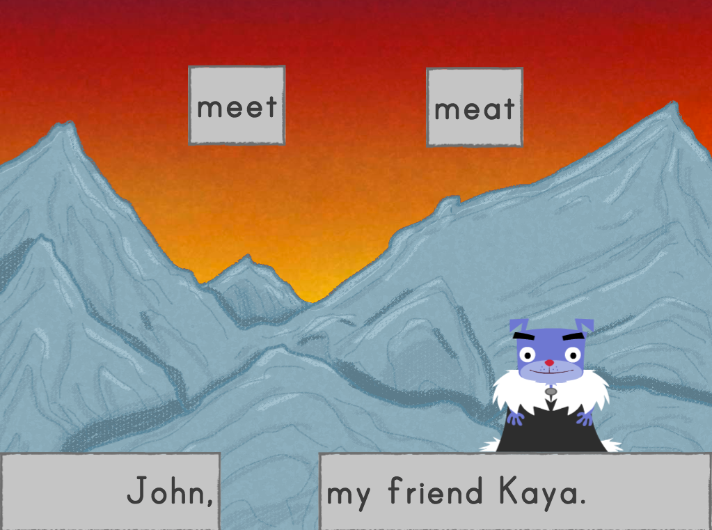 Homophone Sentence Building