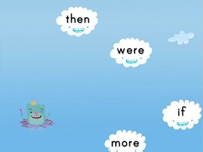 Sight Words Cloud Catcher: Set 2