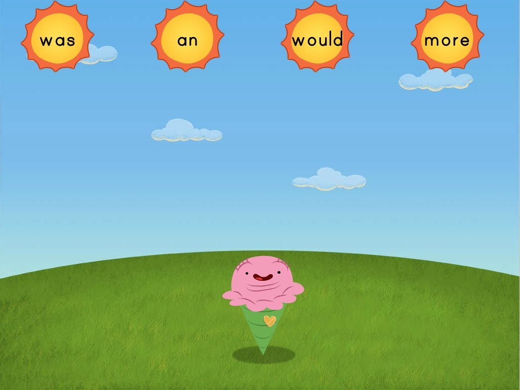 Sight Words Sun Attack: Set 2