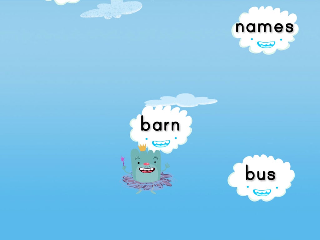 Singular Nouns Cloud Catcher 2