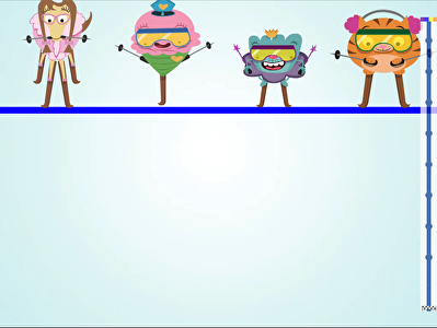 Ski Racer: Dividing Integers large image