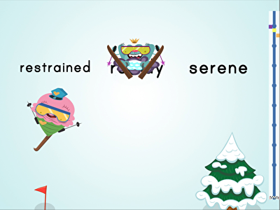 Ski Racer: Synonyms large image