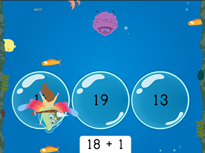 Treasure Diving: Addition Patterns of 1 More large image