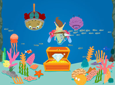 Treasure Diving: Rounding Multi-Digit Numbers to the Nearest Thousand large image