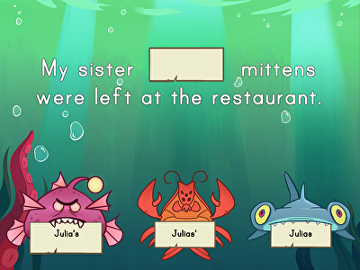 Placing Apostrophes in Possessives