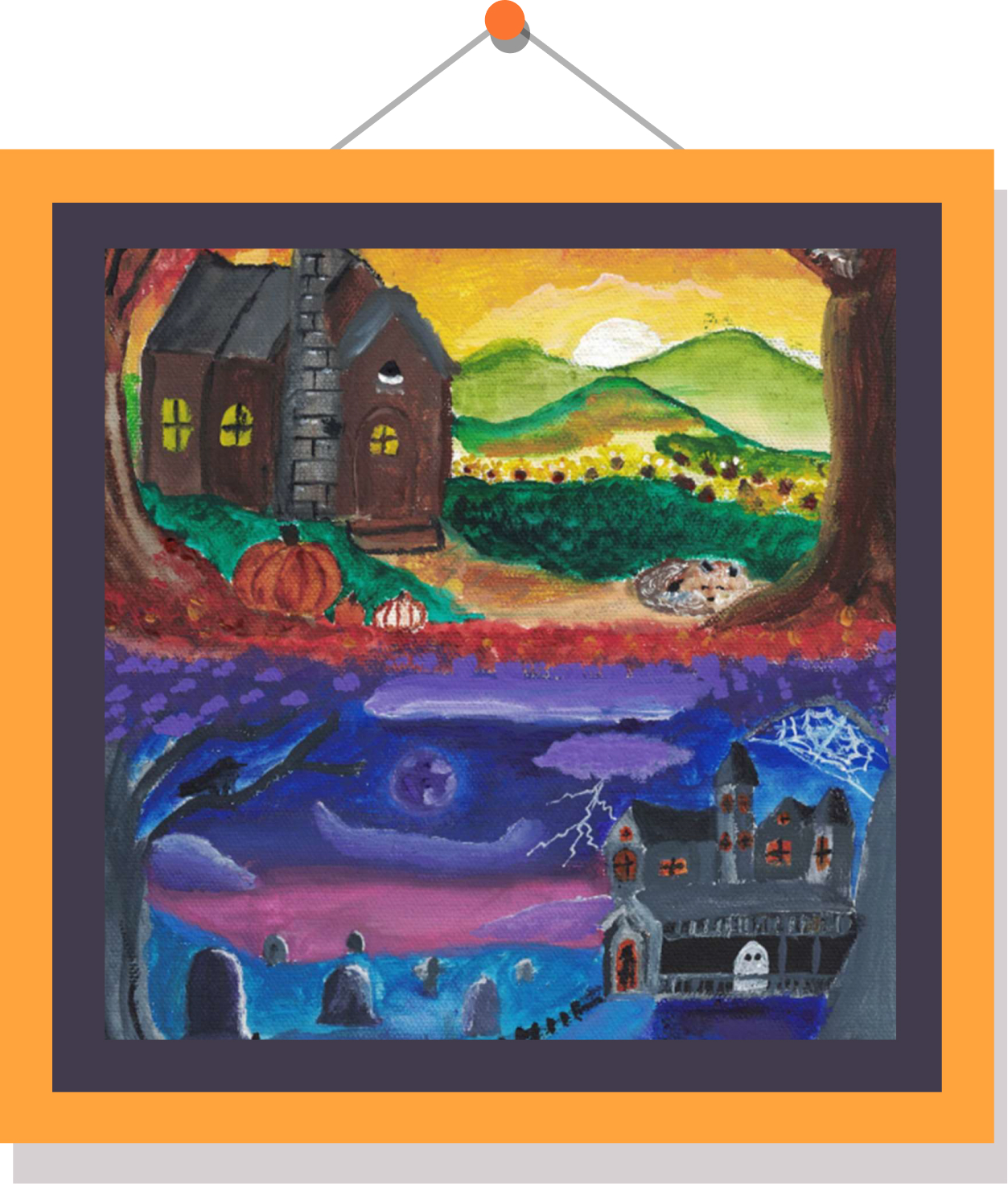 Halloween Wall of Fame Winning Art