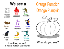 Orange Pumpkin Booklet