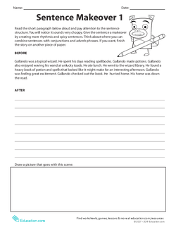 Sentence Makeover 1