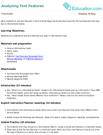 Analyzing Text Features large image