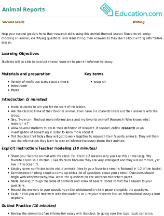 Animal Reports large image