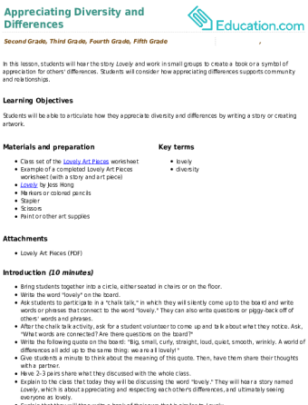 Appreciating Diversity and Differences large image