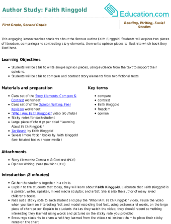 Author Study: Faith Ringgold large image