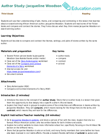 Author Study: Jacqueline Woodson large image