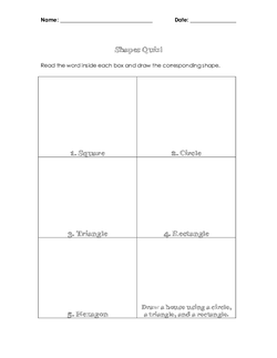 Shapes Quiz