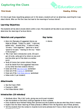 Capturing the Clues large image