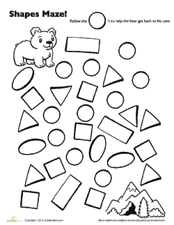 Shapes Maze