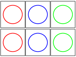 Shape and Color Cards