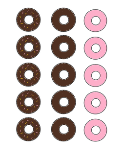 Donut Manipulatives