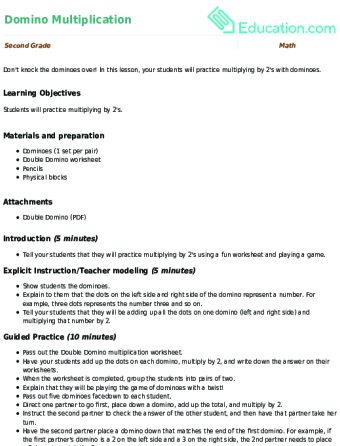 Domino Multiplication large image