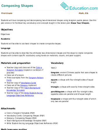 Composing Shapes large image