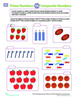 Prime Numbers vs Composite Numbers