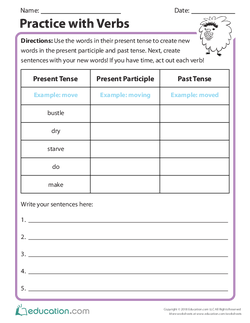 Practice with Verbs