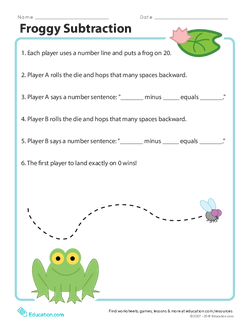 Froggy Subtraction