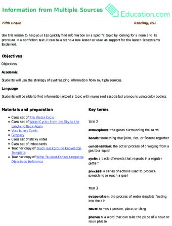 Information from Multiple Sources large image