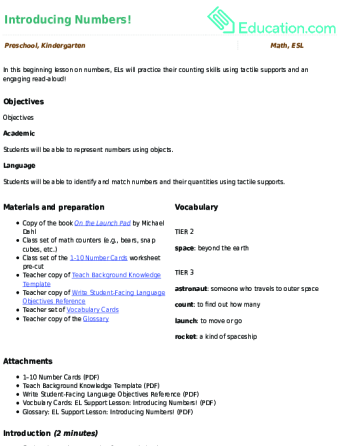 Introducing Numbers! large image