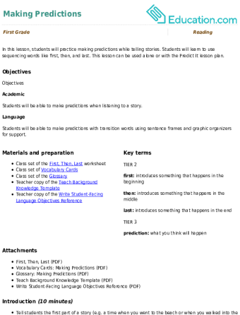 Making Predictions large image