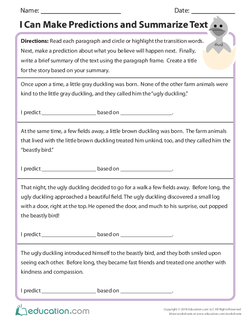 I Can Make Predictions and Summarize Text