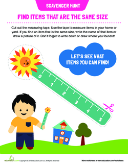 Measuring Scavenger Hunt
