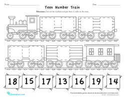 Teen Number Train