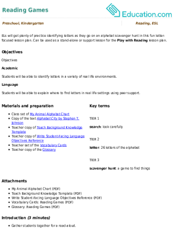 Reading Games large image