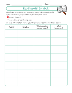 Reading with Symbols