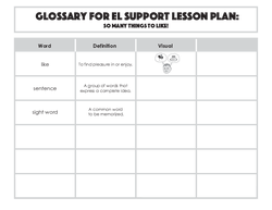 Glossary: So Many Things to Like!