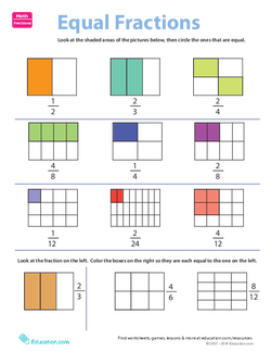 Fraction Practice: Equivalent Fractions