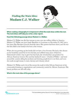 Madam C.J. Walker