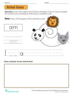 Animal Guess