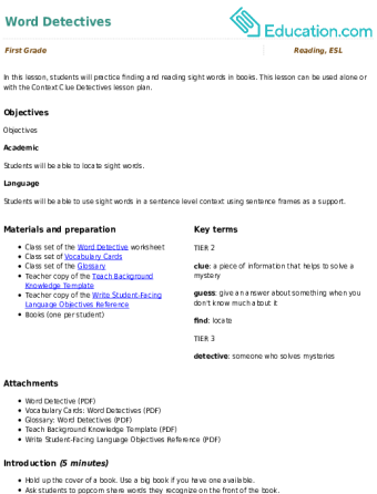 Word Detectives large image