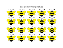 Bee Student Manipulatives